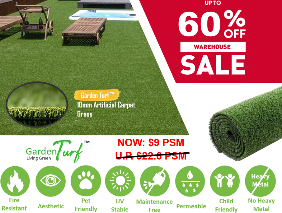 Garden Turf™ 10mm Synthetic Grass (Boreal10)